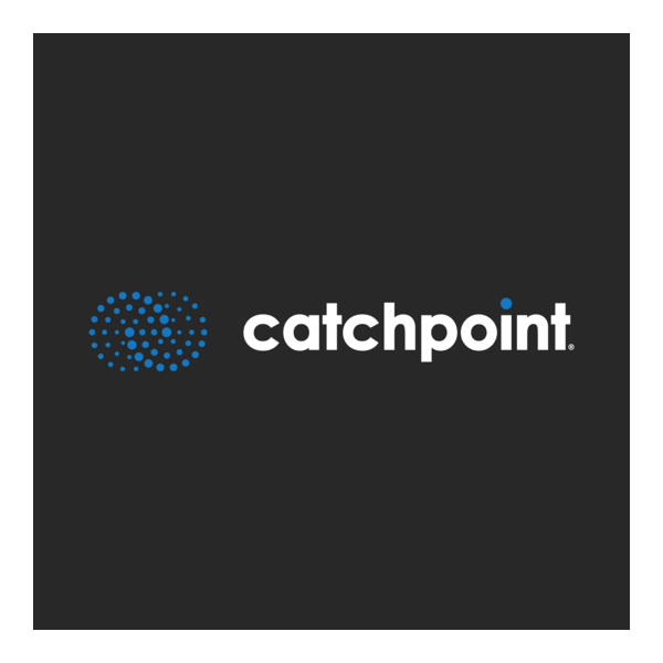 Catchpoint Horizontal Duocolor White Logo PNG Vector
