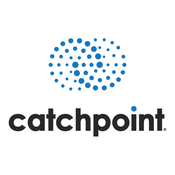 Catchpoint Vertical Duocolor Charcoal Logo PNG Vector