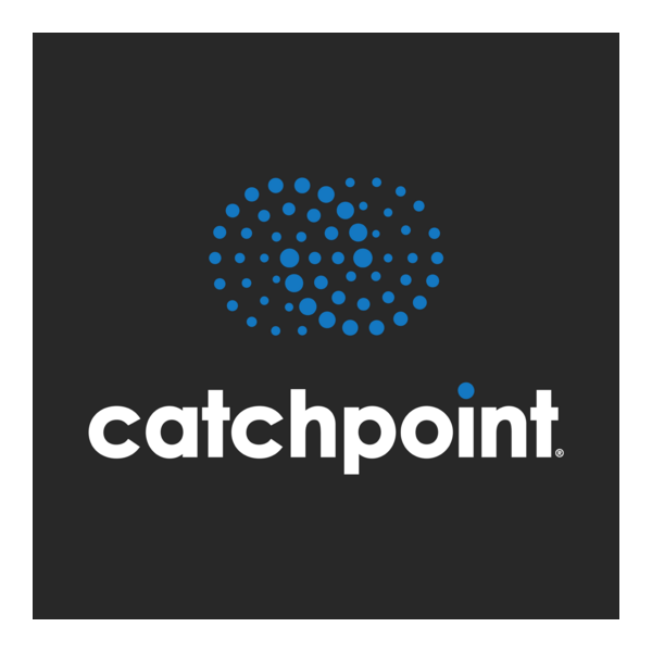 Catchpoint Vertical Duocolor White Logo PNG Vector