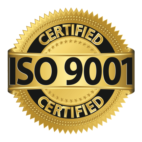 Certificate ISO 9001 Golden Logo PNG Vector