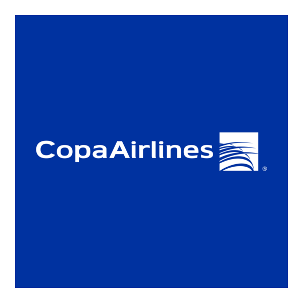 Copa Airlines White Logo PNG Vector