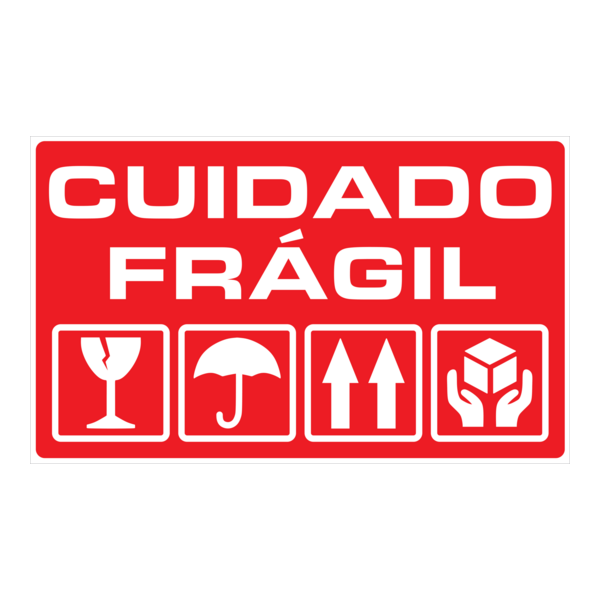 Cuidado - Frágil Logo PNG Vector