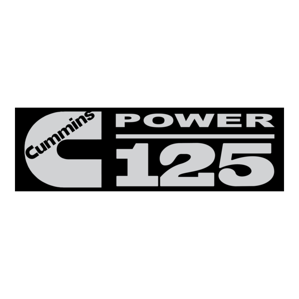 CUMMINS 125 POWER Logo PNG Vector