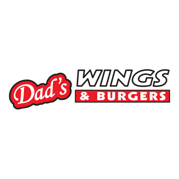 Dad's Wings & Burgers Logo PNG Vector