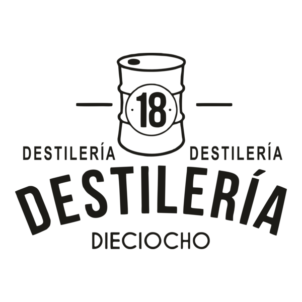 Destileria 18 Logo PNG Vector