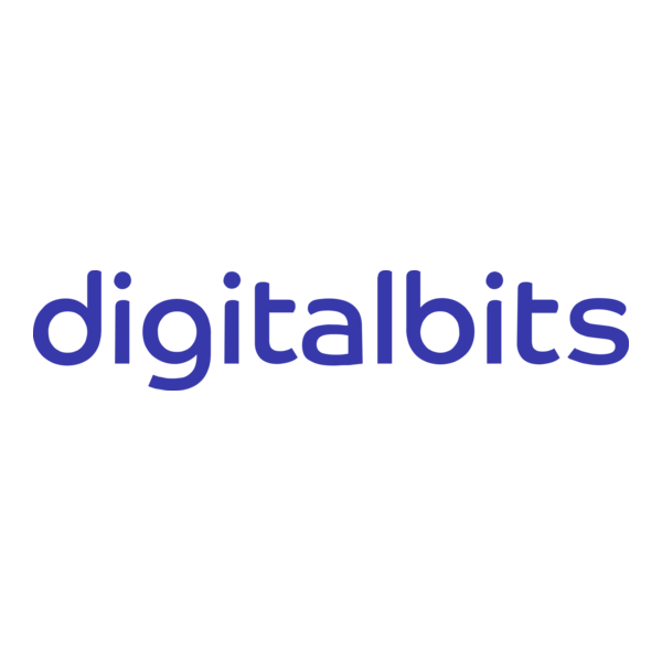 DigitalBits (XDB) Text Logo PNG Vector