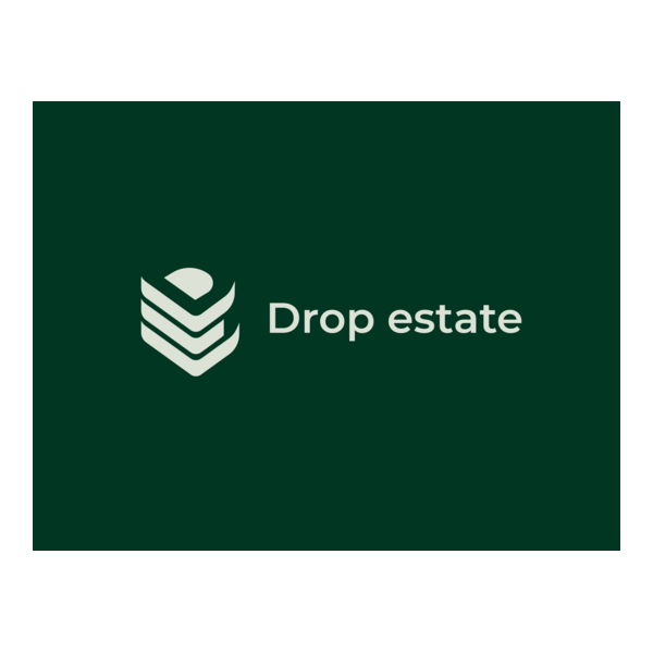 Drop Estate Logo PNG Vector