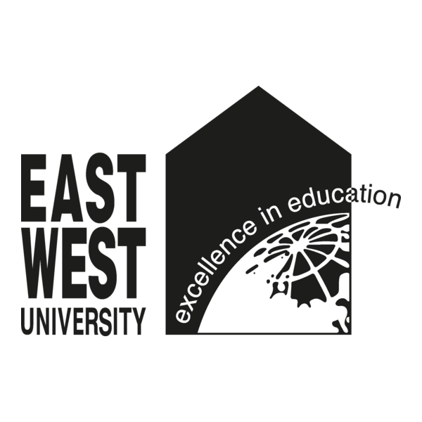 East West University Outline Logo PNG Vector