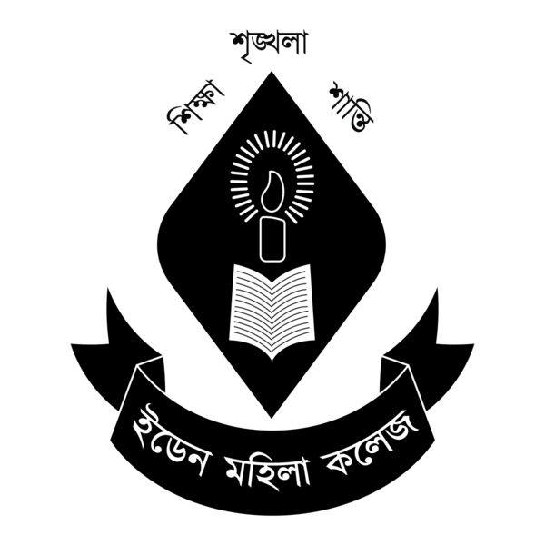 Eden Mohila College Outline Logo PNG Vector