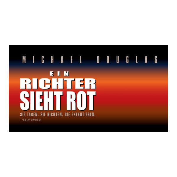 Ein Richter sieht rot Logo PNG Vector