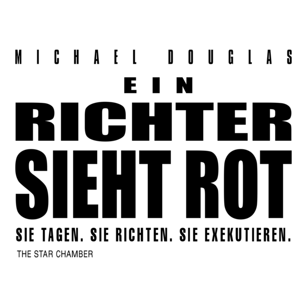 Ein Richter sieht rot Logo PNG Vector