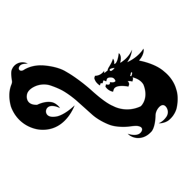 Eternal Fire Black Logo PNG Vector