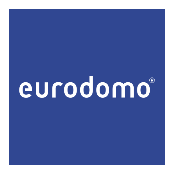 Eurodomo White Logo PNG Vector