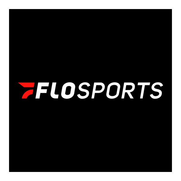 FloSports White Logo PNG Vector