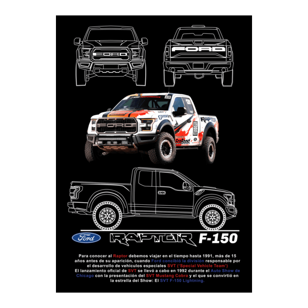 FORD RAPTOR Logo PNG Vector