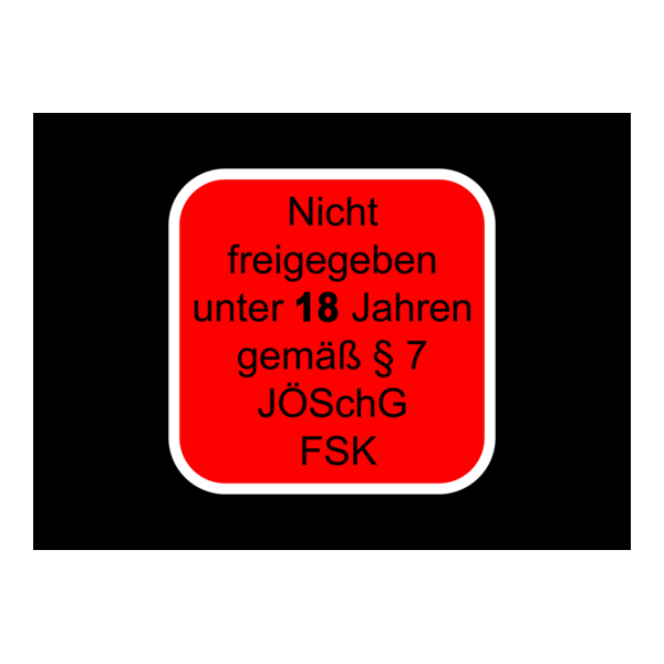 FSK 18 Jahre Logo PNG Vector