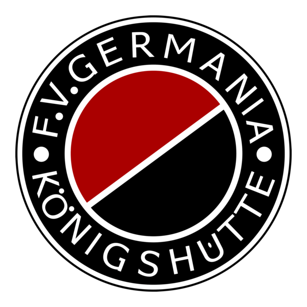 Fußball Verein Germania Königshütte Logo PNG Vector