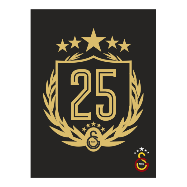 GALATASARAY 25 YIL Logo PNG Vector