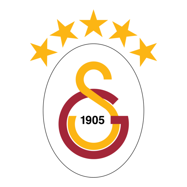 Galatasaray - 5 Stars Logo PNG Vector