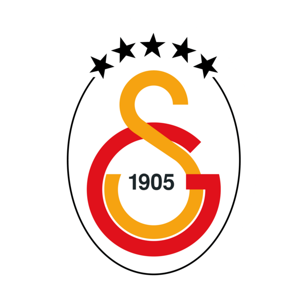 Galatasaray 5 yıldız 2025 Logo PNG Vector