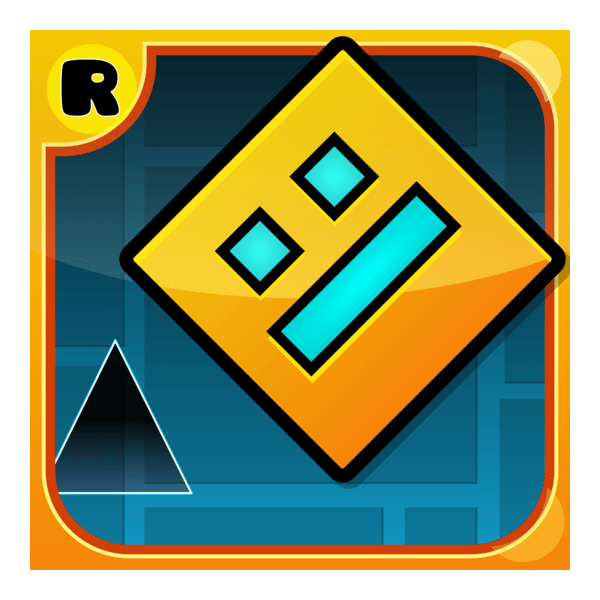 Geometry Dash Logo PNG Vector