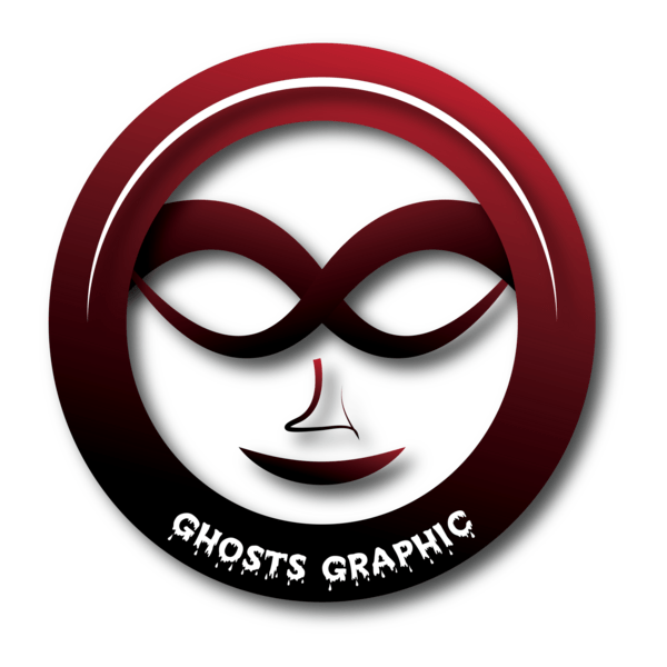 Ghost Grapich Logo PNG Vector