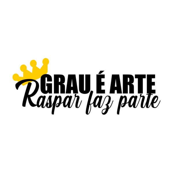 GRAU É ARTE RASPAR FAZ PARTE Logo PNG Vector
