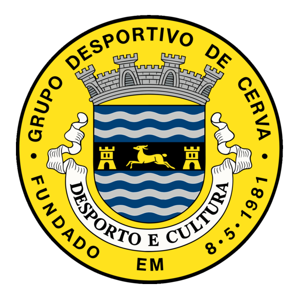 GRUPO DESPORTIVO DE CERVA Logo PNG Vector