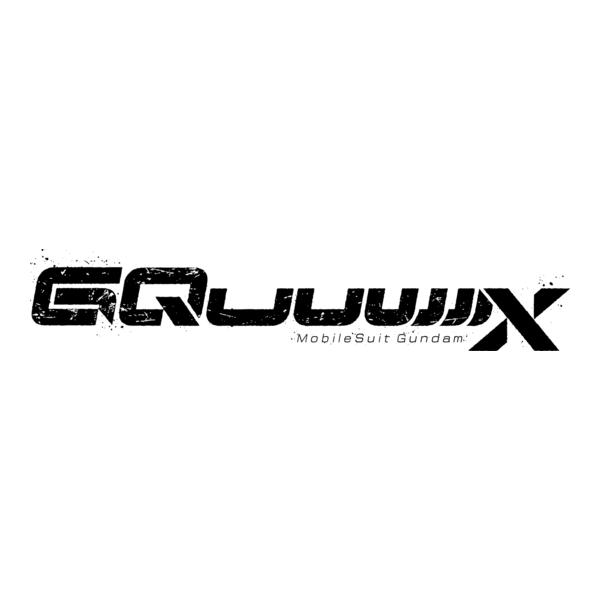 Gundam GQuuuuuux Logo PNG Vector