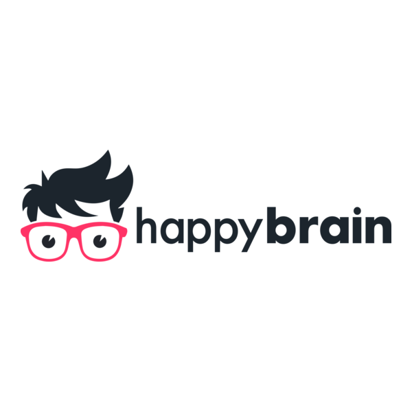 Happy Brain Logo PNG Vector
