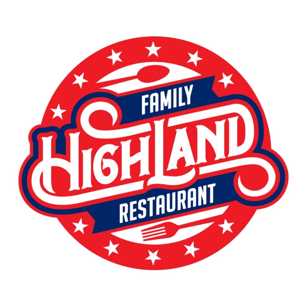 Highland Family Restaurant Logo PNG Vector