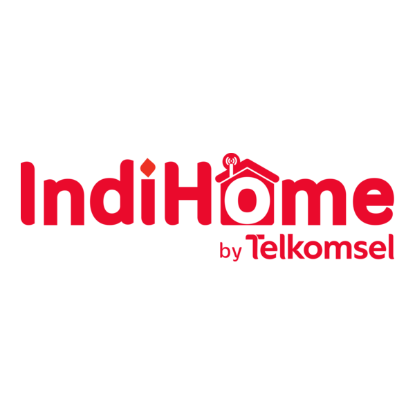 IndiHome by Telkomsel Logo PNG Vector