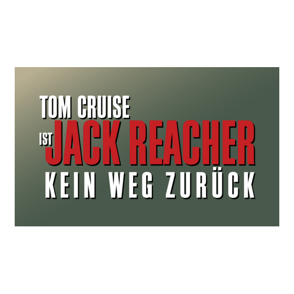 Jack Reacher - Kein Weg zurück Logo PNG Vector