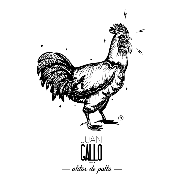Juan Gallo alitas de pollo Logo PNG Vector