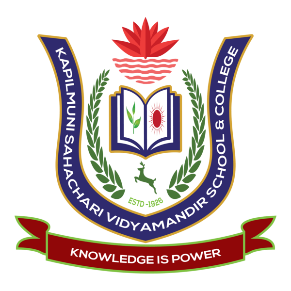 Kapilmuni Sahachari Vidyamandir School & College Logo PNG Vector