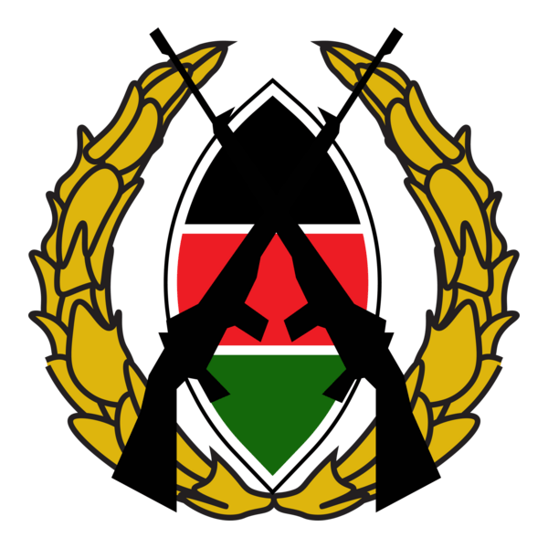 Kenya Army Emblem Logo PNG Vector (AI) Free Download