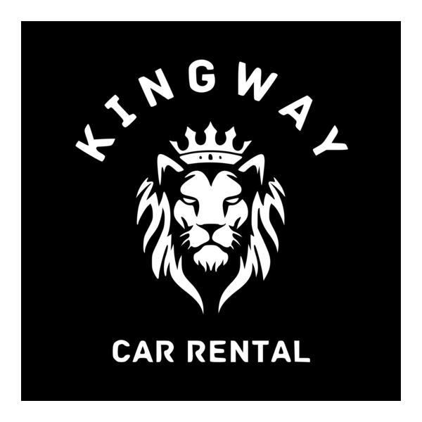 King Way Car Rental Logo PNG Vector