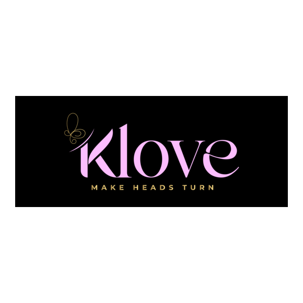 KLOVE Beauty Logo PNG Vector