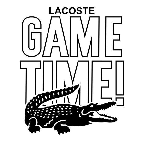 Lacoste GAME TIME Logo PNG Vector