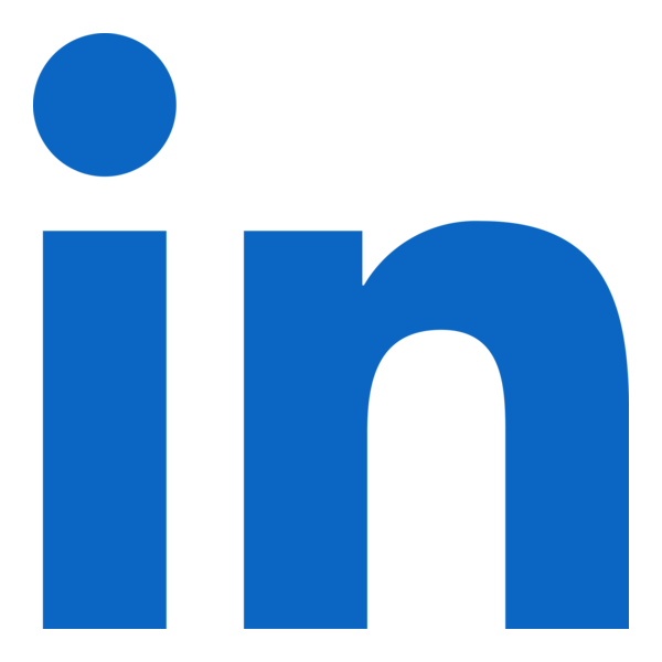 LinkedIn Blue Icon Logo PNG Vector