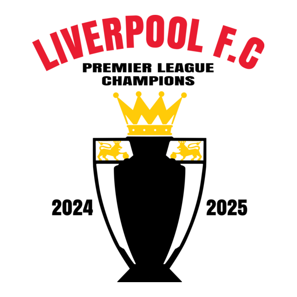 LIVERPOOL Champion 24-25 Logo PNG Vector