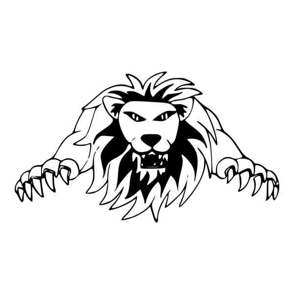 Löwen-Fitness Logo PNG Vector