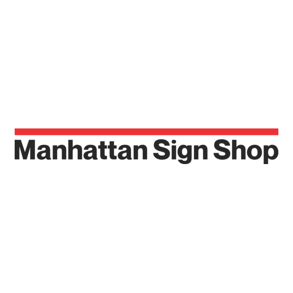 manhattan sign shop Logo PNG Vector