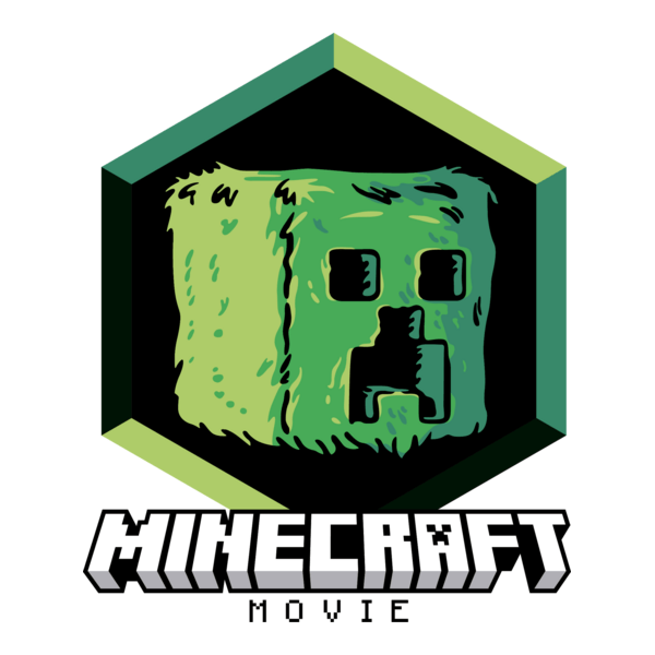 Minecraft Movie Logo PNG Vector