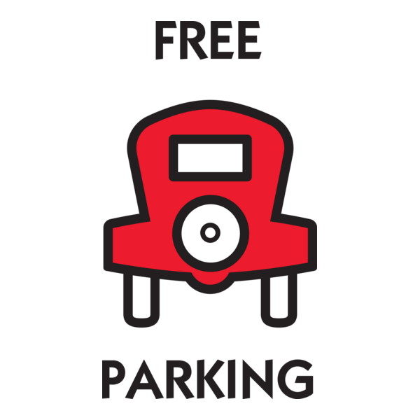 Monopoly - Free Parking Logo PNG Vector