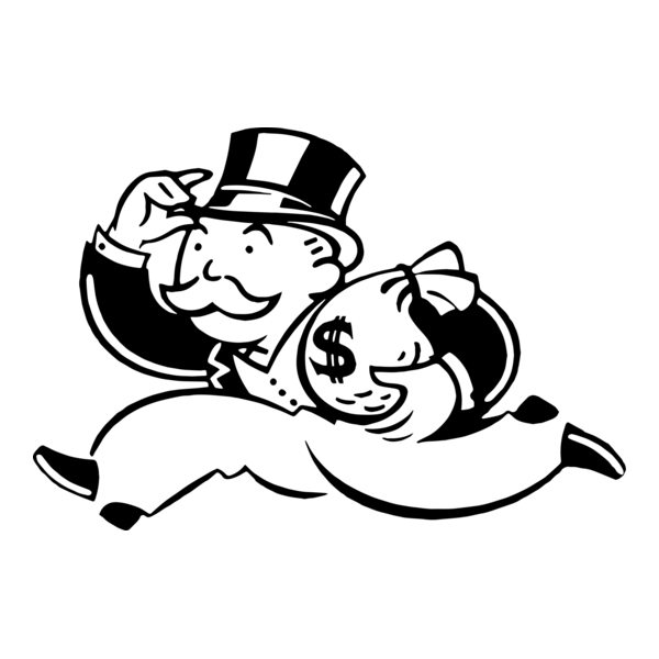 Monopoly Man Logo PNG Vector
