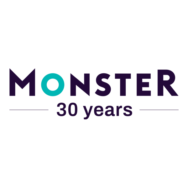 Monster Jobs - 30 Years Logo PNG Vector