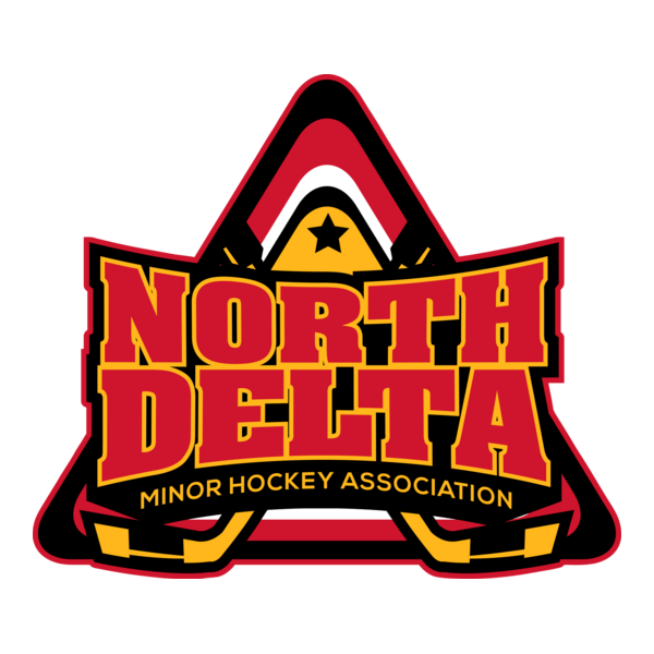 North Delta Minor Hockey Association Logo PNG Vector
