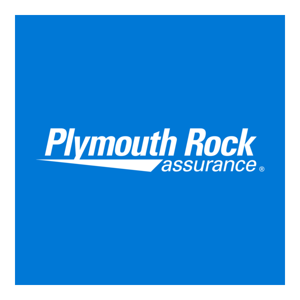 Plymouth Rock Assurance White Logo PNG Vector