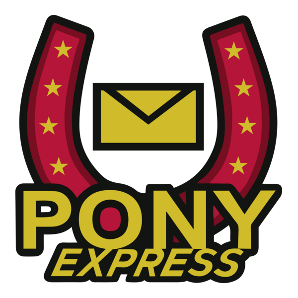 Pony Express Logo PNG Vector